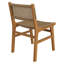 Chaise d'extérieur en bois de teck Rowe