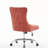 Modern Chenille Upholstered Tufted Button Home Office Chair, Adjustable Desk Chair Swivel Office Chair-780471331