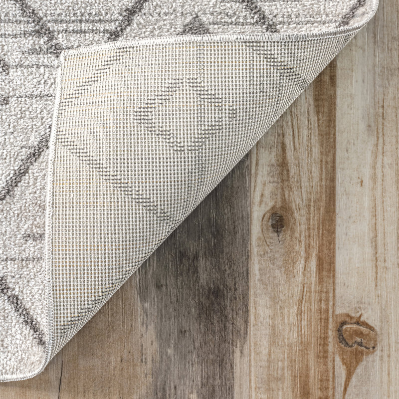 Tapis de couloir Annmarie Trellis, Tapis de couloir 2 pi 6 po x 8 pi
