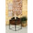 Square Accent Side Table Removable Tray