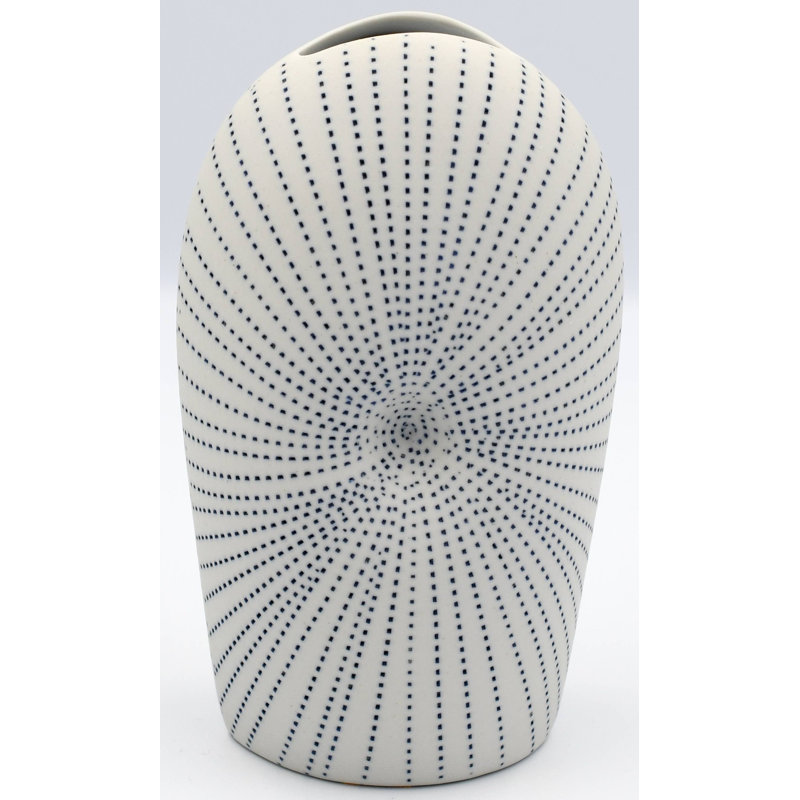 Vase de table Avita, H 5,3 po x l 3,2 po x P 2,4 po, Brun