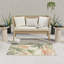 Clemencio 2'8" x 4' Ivory Green Modern Rug-516313133