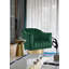 Fauteuil d'appoint pivotant en velours Farrah-30980286-30980287
