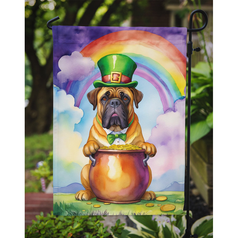 Double Sided 15.5'' H x 11.25'' W Polyester St Patrick's Day Garden Flag