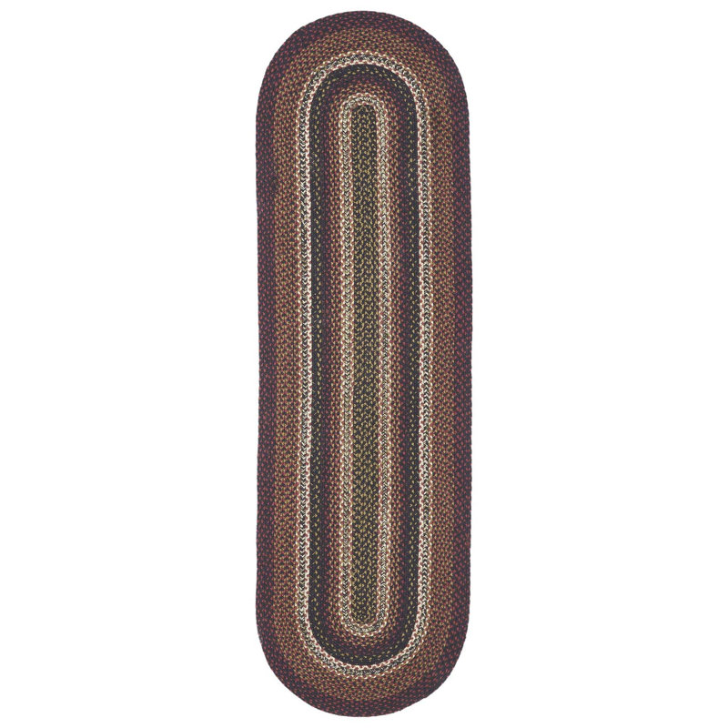 Amae Geometric Indoor Rug, Oval 1'10" x 6'
