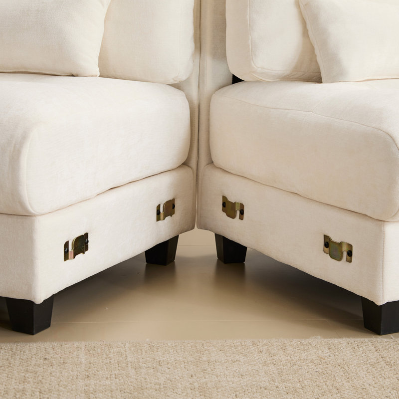 Repose-pieds pour chambre à coucher, salon, Beige