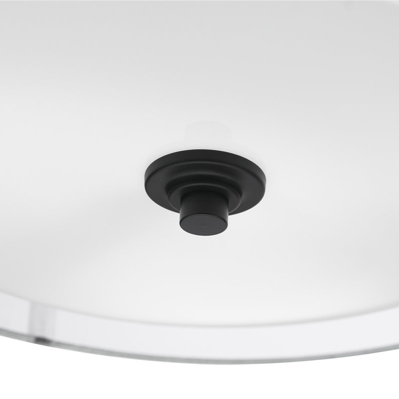 Linen Semi Flush Mount