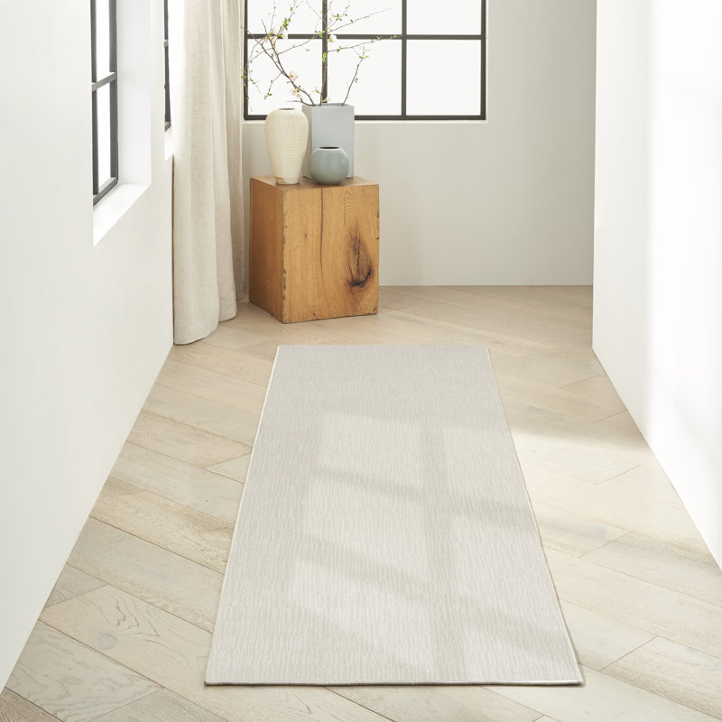 Tapis ivoire gris Calvin Klein, Runner 2'3" x 7'3"