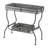 Maggie Galvanized Tray Table, Accent Table