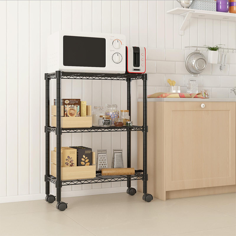 Support de rangement à 3 niveaux H 33,46 po x l 23,62 po x P 13,78 po Kingsville