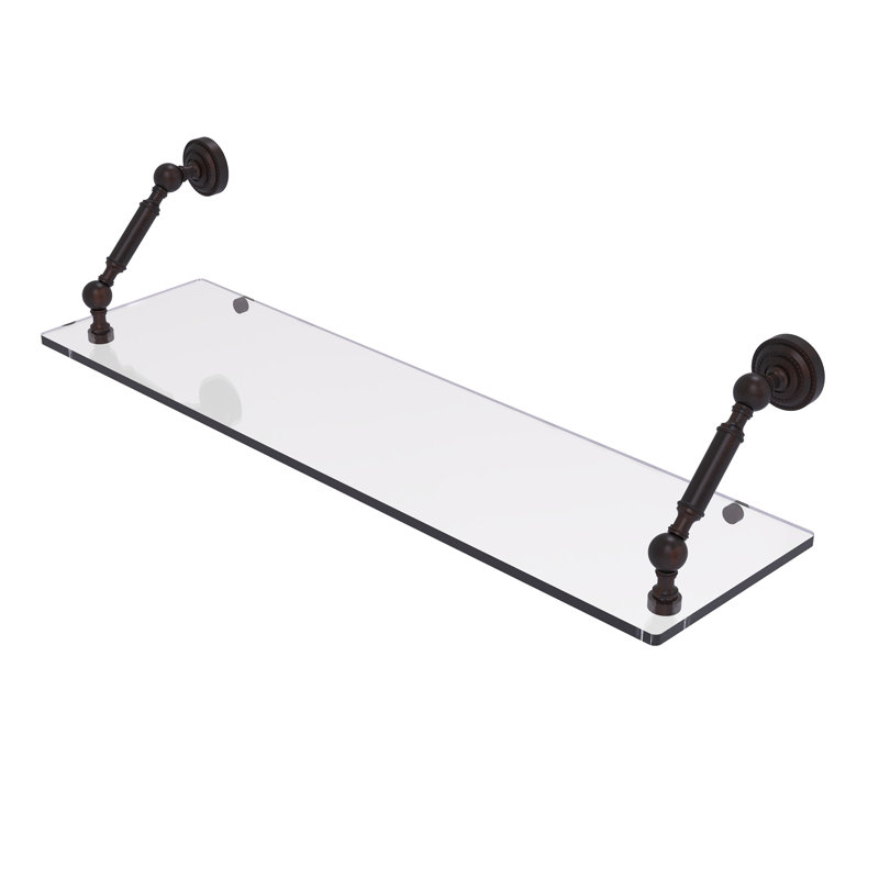 Tablette flottante Marchmont, Blanc mat, 7.3" H x 30" W x 8" D