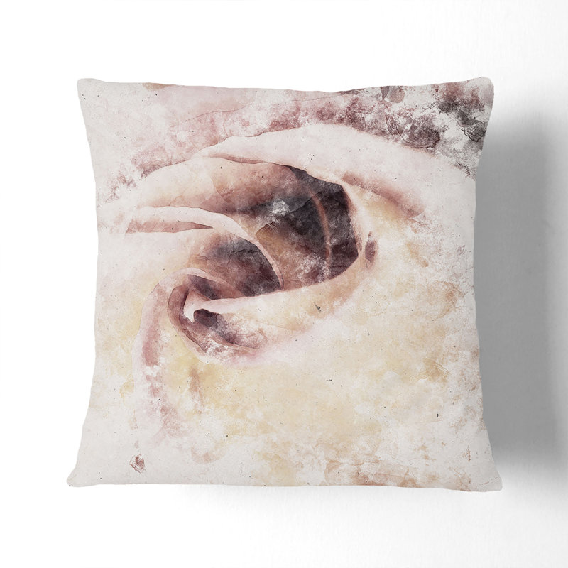 Square Throw Cushion, 40cm H x 40cm W x 15cm D