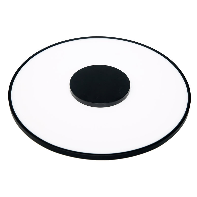 Silvie Acrylic LED Flush Mount, Black