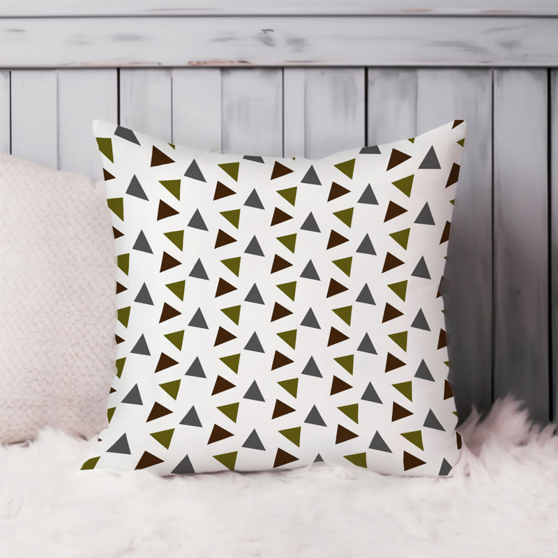 Abstract Triangles I Pattern Modern, 20" H x 20" W