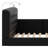 Upholstered Platform Bed With Reading Lights-1982148908