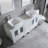 Mandrup 61.5'' Double Bathroom Vanity Set with Mirror-1090686122