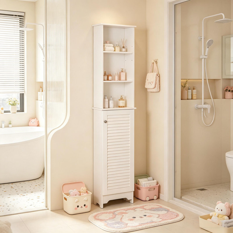 Freestanding Bathroom Storage Cabinet
