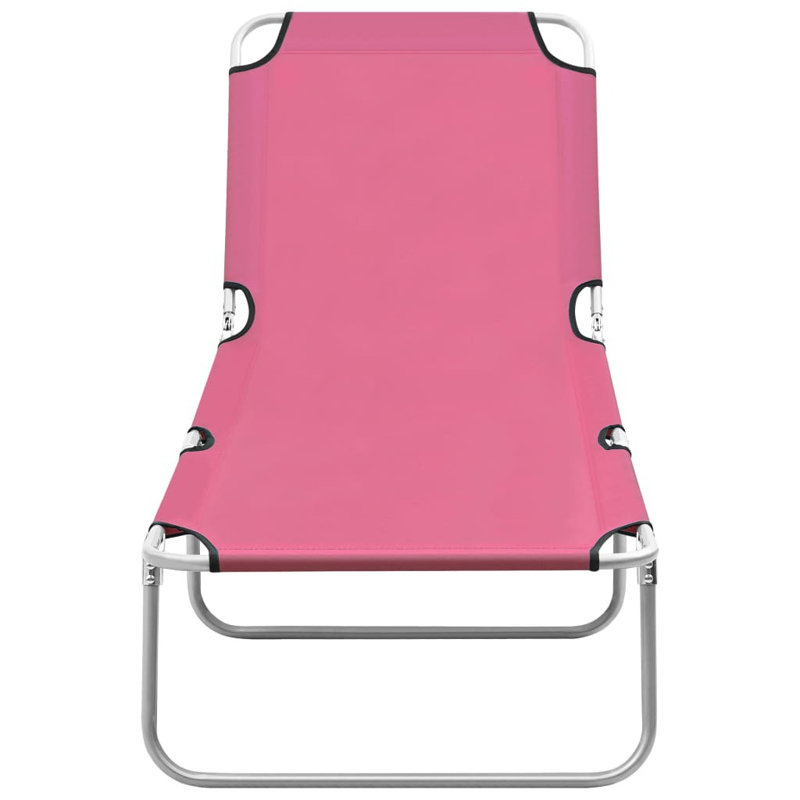 Ambridge 189cm Long Reclining Single Chaise, Pink