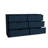 Kahanuola Modern 6-Drawer Dresser – 57"W Storage Chest for Bedroom Organization-114882570