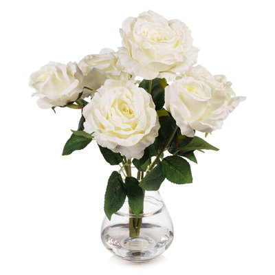 13 " Silk Rose Arrangement