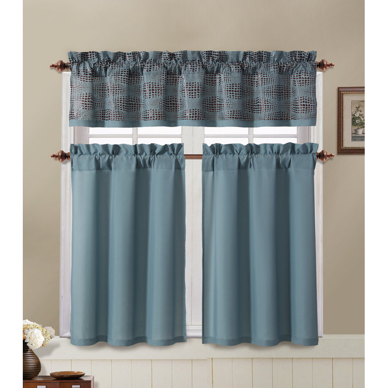 Kadetria Animal Print Tailored Kitchen Curtain