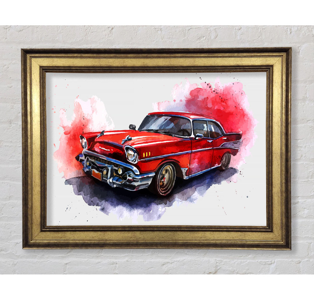 Chevrolet 1950'S Classic - Bilderrahmen Kunstdrucke