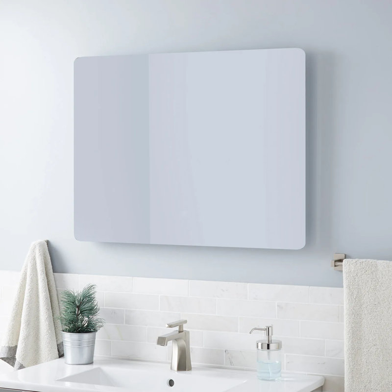 Miroir de salle de bain éclairé avec DEL ajustable Fleming, 24 po x 32 po
