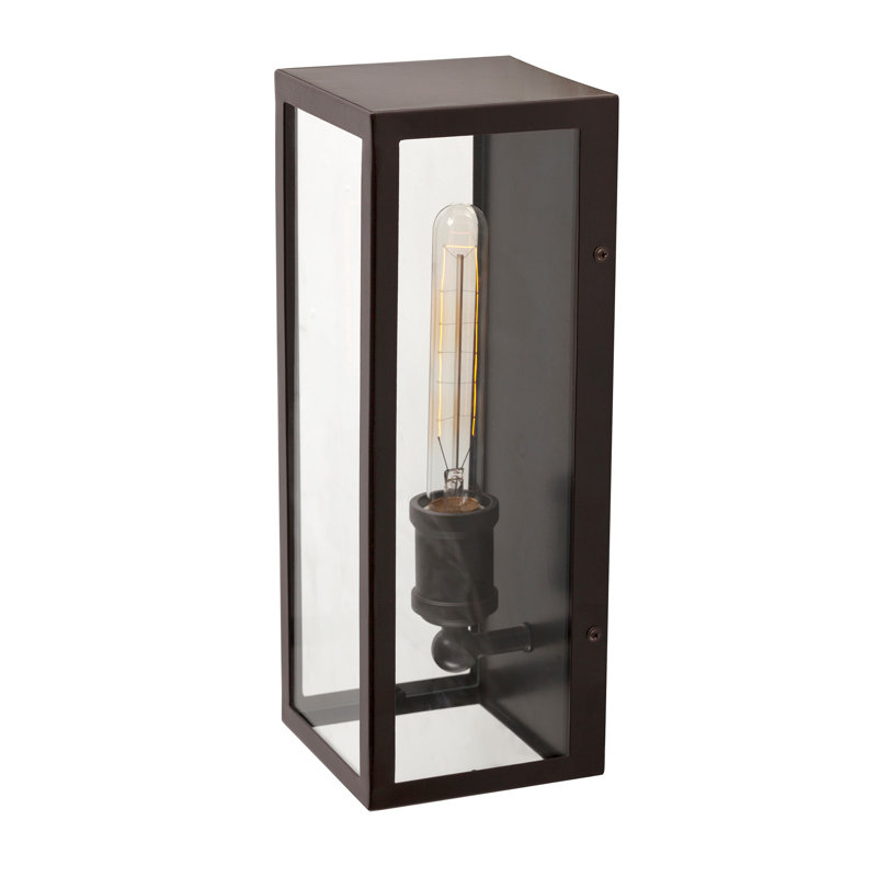 Steel Wall Light, Brown