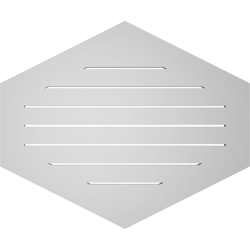 Pente verticale verticale en uréthane 6 pi, 1" H x 36" W x 30" L
