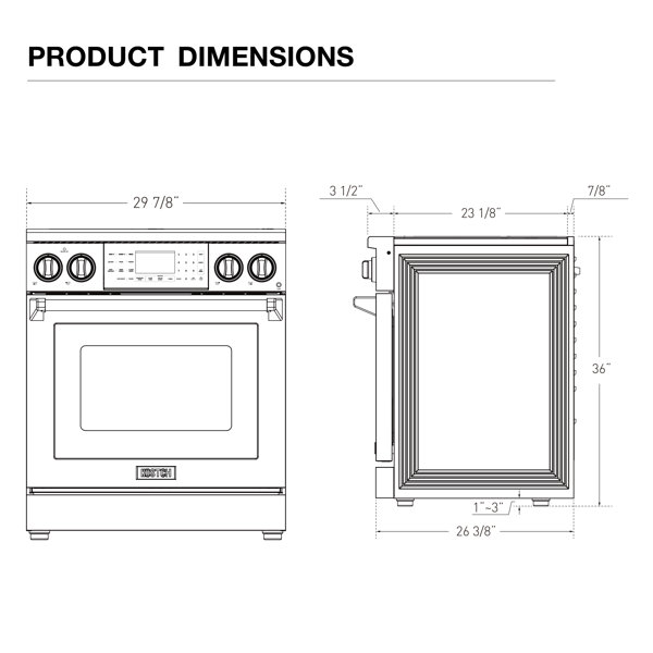 Dimensions du produit