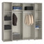 Koran 4 Door Manufactured Wood Wardrobe-122120773