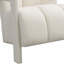 Fauteuil de loisir moderne 26,3 po avec accoudoirs en forme de L et tissu en polyester pour le confort du salon-146662158