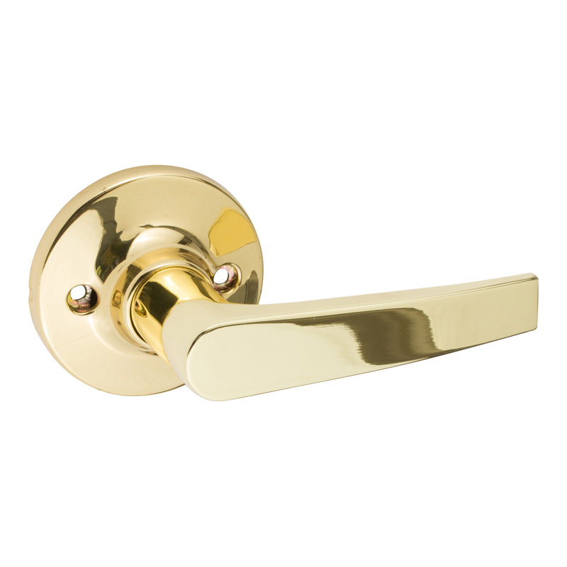 Cedar Dummy Lever, Pollished Brass