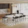 Edora 62.99" to 94.48" Extendable Rectangular Sintered Stone Dining Table for 8-10