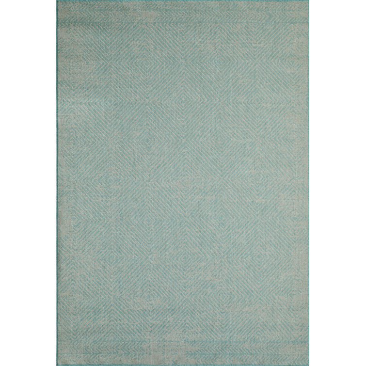 Kerstine Geometric Indoor / Outdoor Rug
