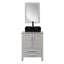 Ensemble de meuble-lavabo simple 24 "avec miroir-93645185