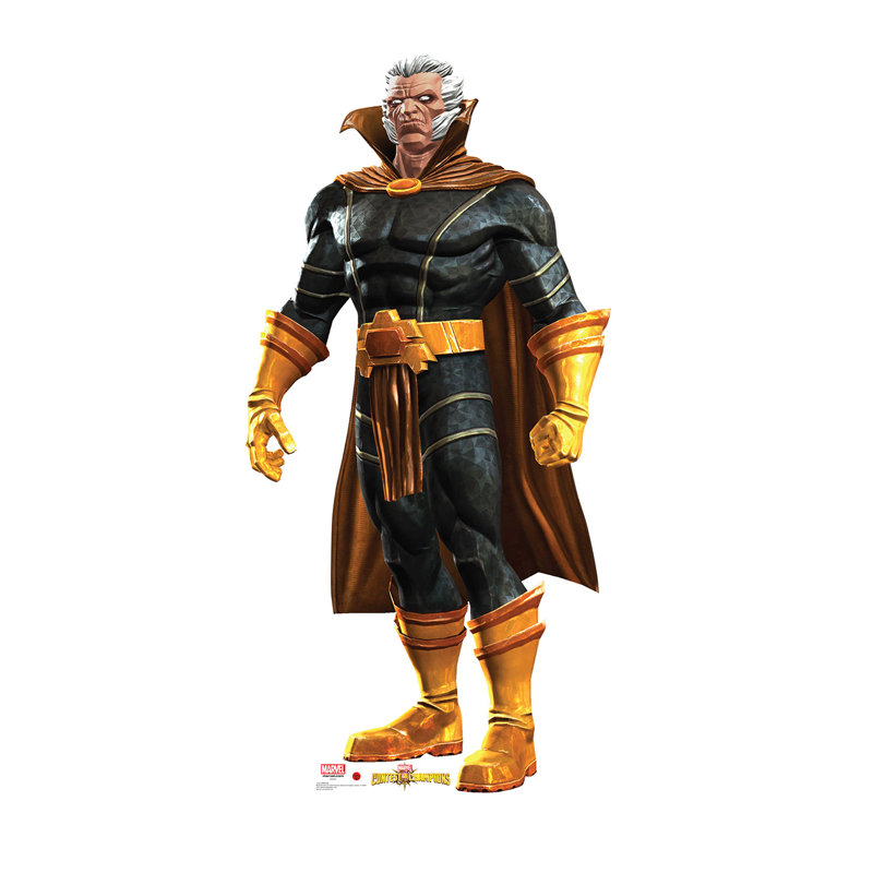 Découpage de la taille de vie du papier collector Marvel Contest of Champions