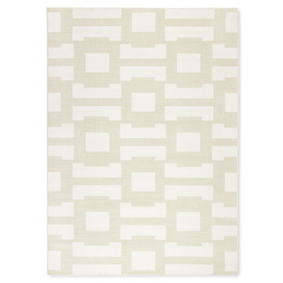 TOMMY BAHAMA Isla Coastal Geo Indoor Outdoor Area Rug Sage Green/Ivory