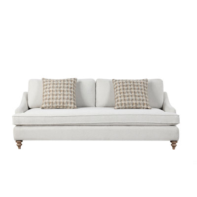 Sofa Single Reverable Cushion With 2 Pillows