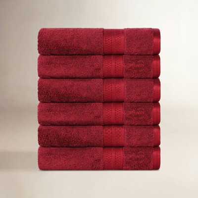 Nolhan Bamboo Cotton Hand Towel Set
