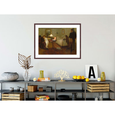 «Interior» par Edgar Degas - impression numérique sur estampe numérique