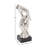 Polystone Hands Decorative Silver Sculpture