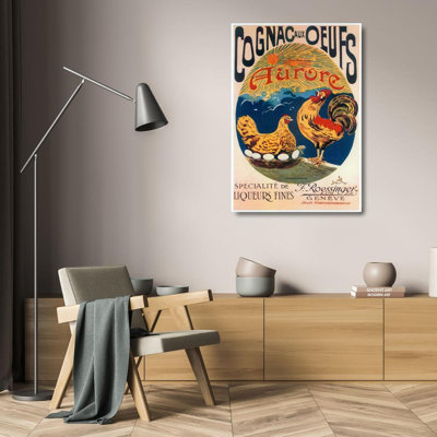 Trinx Vintage Apple Collection Gallery Wrapped Canvas Art Titled: Cognac Oeufs