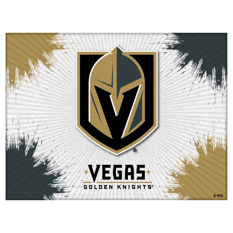 « NHL », impression sur toile, Arizona Coyotes, H 15 cm x l 20 cm