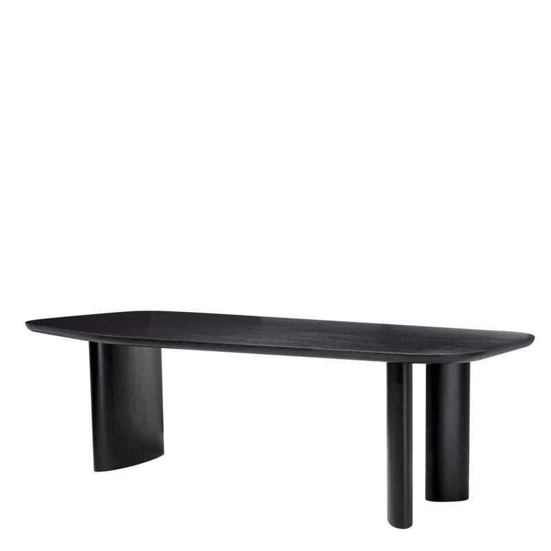 Dining Table Flemings Black Veneer - Top