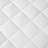Madison Park Quiet Nights White 300 Thread Count Cotton Sateen Waterproof Queen Mattress Pad-23843113