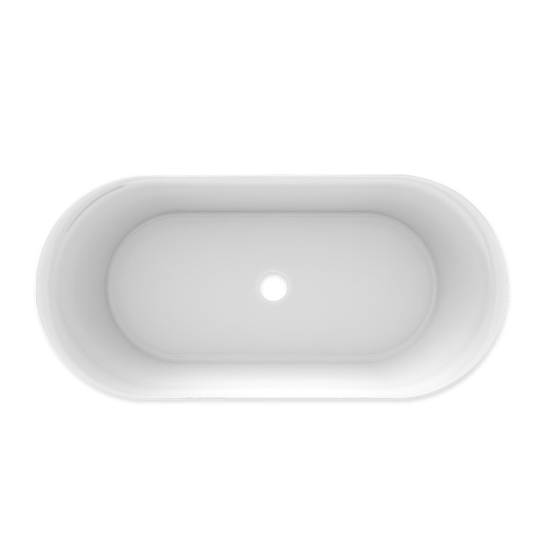 59'' x 31'' Soaking Acrylic Bathtub
