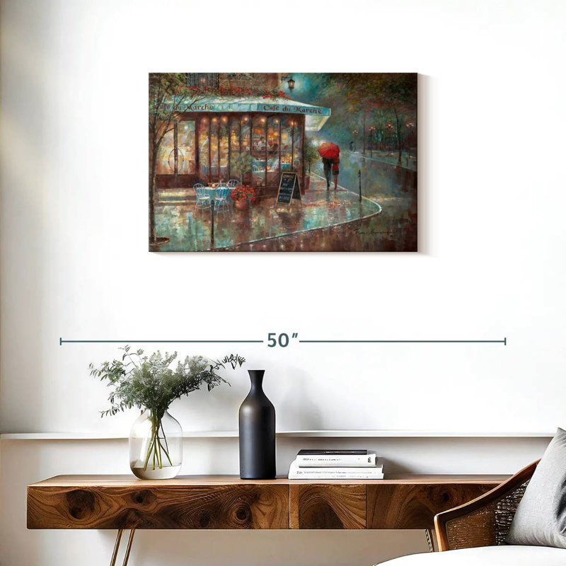 Sireci Cafe Du Marche, 20" H x 30" W