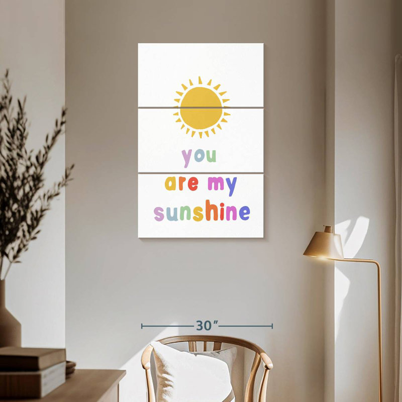 Ashelle Sunny You Are My Sunshine, H 57 po x l 36 po