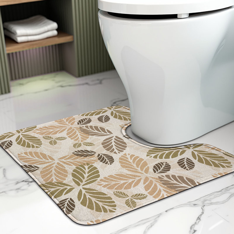 Tapis de salle de bain Leaf